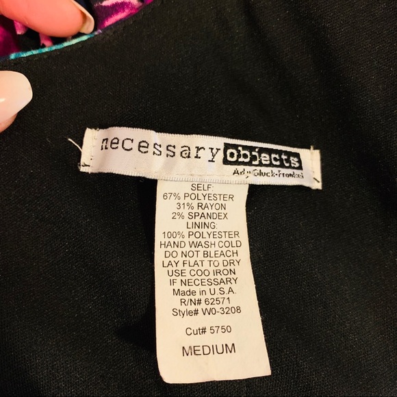 Fit and flare rose print dress - Picture 3 of 3